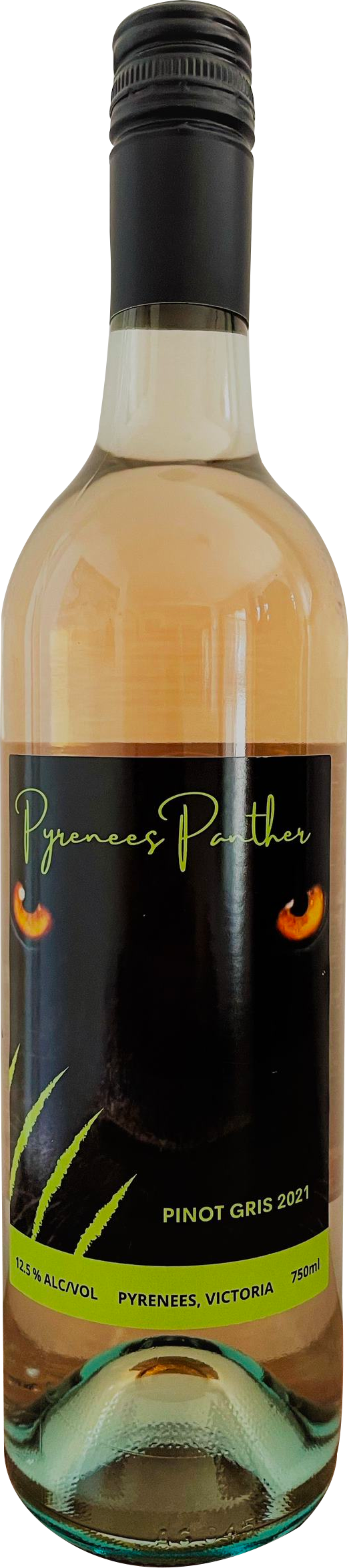 Pyrenees Panther- Pinot Gris 2021- WHOLESALE ONLY (Contact us for a quote)