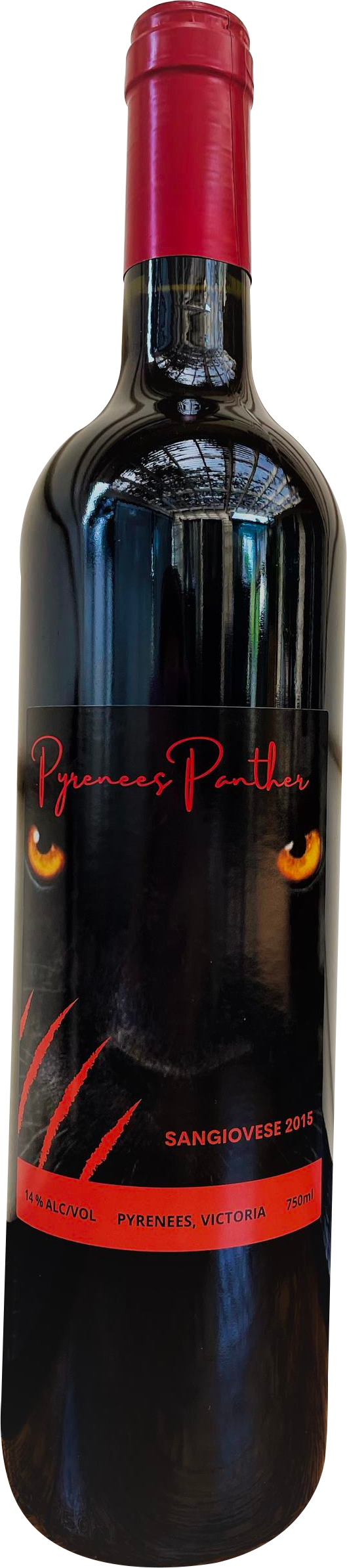 Pyrenees Panther- Sangiovese 2015- WHOLESALE ONLY (Contact us for a quote)