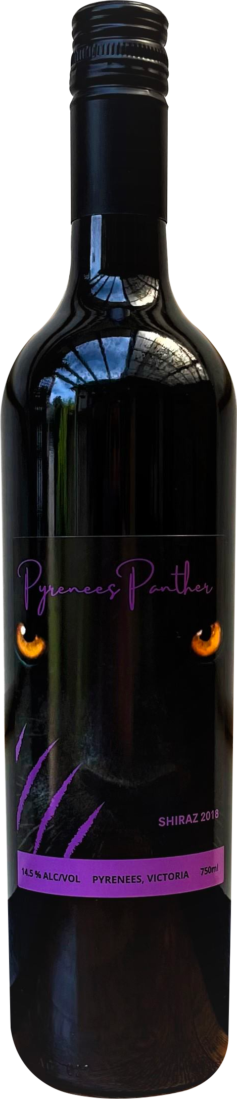 Pyrenees Panther-Shiraz 2018- WHOLESALE ONLY (Contact us for a quote)